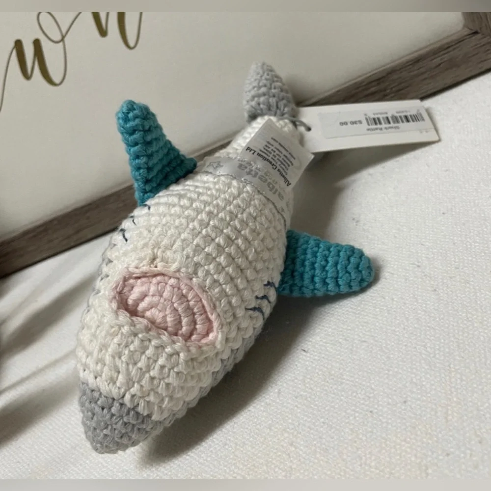 ALBETTA Premium Ltd CROCHET SHARK RATTLE